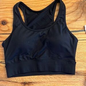 NVGTN Black Sports Bra